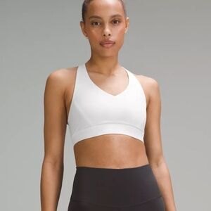 NWT Lululemon Envital Bra Size 8 White